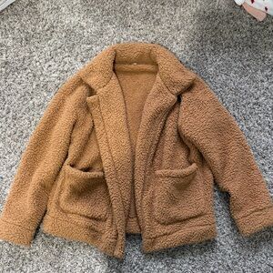 Brown Teddy Jacket